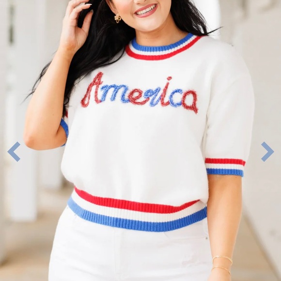 Chic Soul I Pledge Allegiance Top - Picture 3 of 9